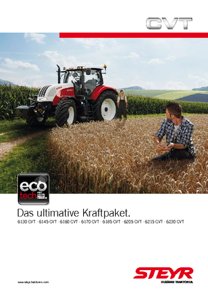 4WD traktori Steyr CVT 6230 Basis