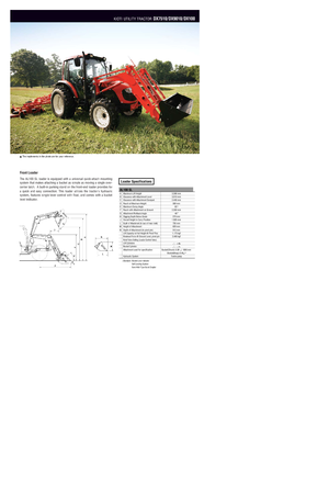 4WD traktori Kioti DX 7510 PC