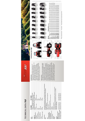 4WD traktori Carraro Ergit TGF 9800