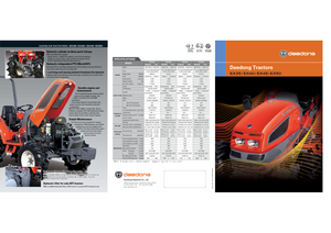 4WD traktori Kioti EX 45 HST