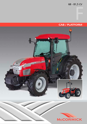 4WD traktori McCormick F 75
