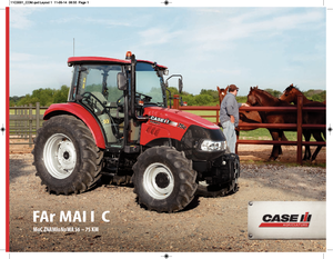 4WD traktori Case IH Farmall 65 C Komfort