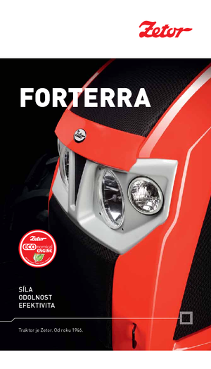 4WD traktori Zetor Forterra 125