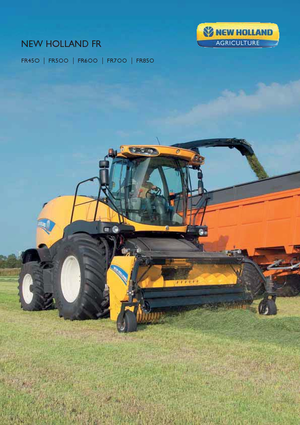 4WD krmni kombajni New Holland FR 850