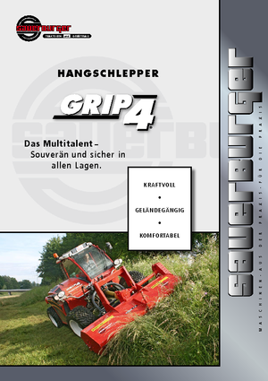 4WD traktori Sauerburger GRIP 4-95