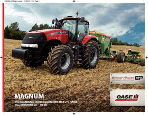 4WD traktori Case IH Magnum 260 Basis