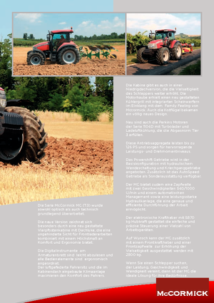 4WD traktori McCormick MC 110