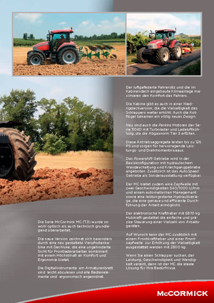 4WD traktori McCormick MC 130