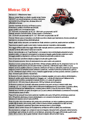4WD traktori Reform Werke Metrac G 5 X