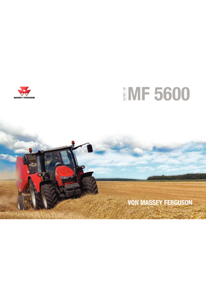 4WD traktori Massey Ferguson MF 5608