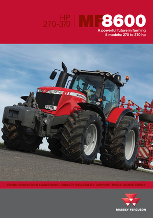 4WD traktori Massey Ferguson MF 8670 Dyna-VT
