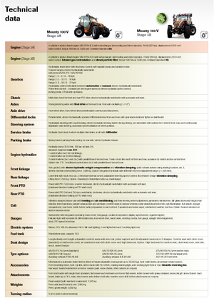4WD traktori Reform Werke Mounty 100 V