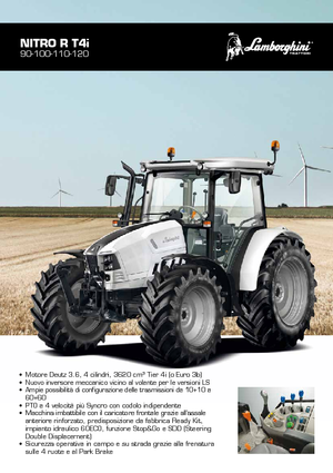 4WD traktori Lamborghini Nitro R 100 DT GS