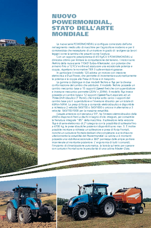 4WD traktori Landini Powermondial 110 Techno