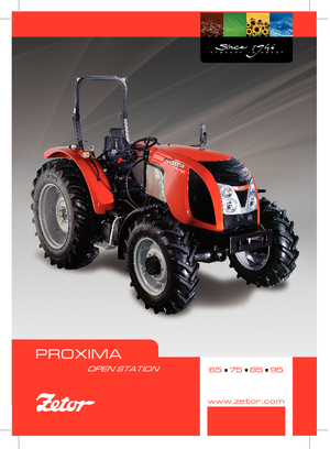 4WD traktori Zetor Proxima Cabrio 65 EKO