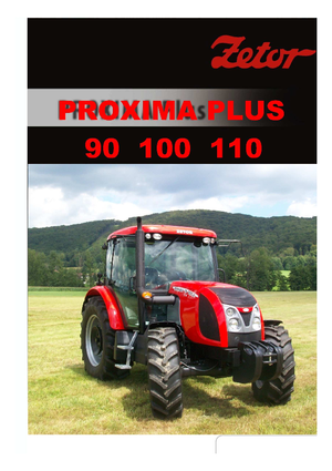 4WD traktori Zetor Proxima Plus 90