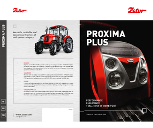 4WD traktori Zetor Proxima Plus 90
