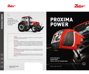 4WD traktori Zetor Proxima Power 100