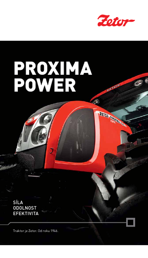 4WD traktori Zetor Proxima Power 100