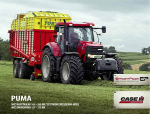 4WD traktori Case IH Puma 140 MC Komfort EHR