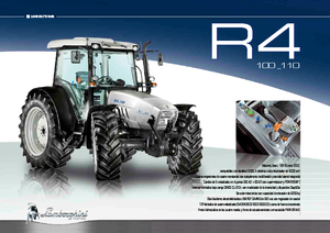 4WD traktori Lamborghini R 4.110 DT