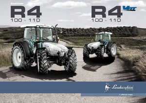 4WD traktori Lamborghini R 4.100 VRT