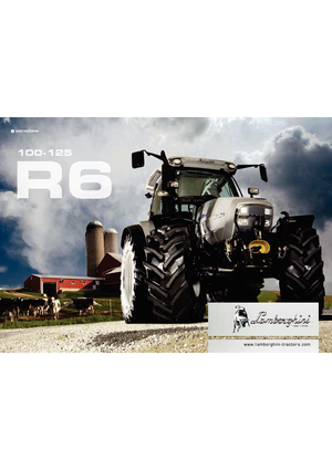4WD traktori Lamborghini R 6.110