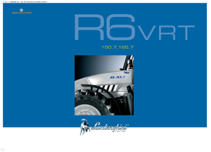 4WD traktori Lamborghini R 6.150.7 VRT