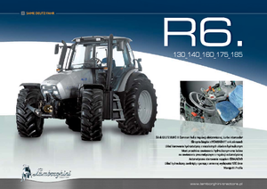 4WD traktori Lamborghini R 6.160 DCR