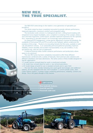 4WD traktori Landini Rex 80 GE