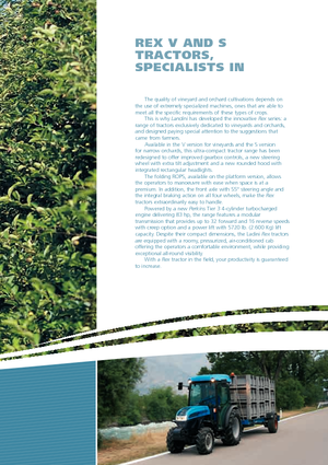 4WD traktori Landini Rex 90S