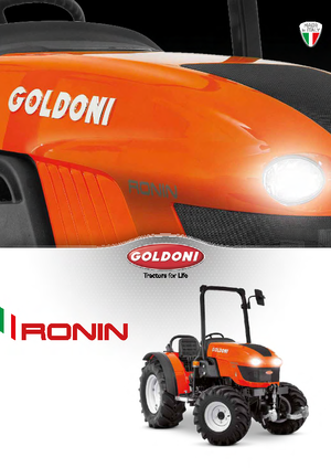 4WD traktori Goldoni Ronin 40