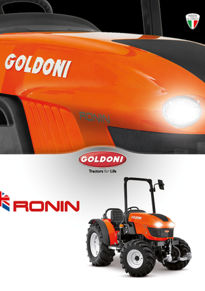 4WD traktori Goldoni Ronin 50