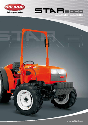 4WD traktori Goldoni Star 3050 SL