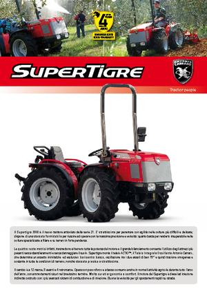 4WD traktori Carraro Supertigre 5500