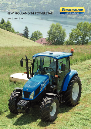 4WD traktori New Holland T 4.55 Powerstar (100)