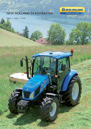 4WD traktori New Holland T 4.55 Powerstar (100)