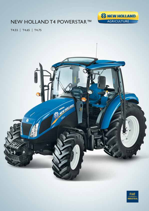 4WD traktori New Holland T 4.55 Powerstar (100)