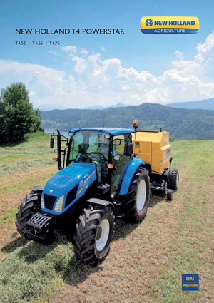 4WD traktori New Holland T 4.55 Powerstar (100)
