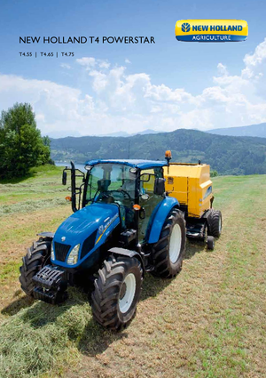 4WD traktori New Holland T 4.55 Powerstar (100)