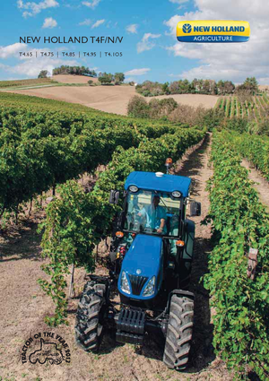 4WD traktori New Holland T 4.85 N