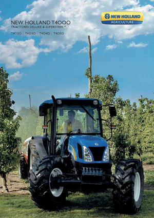 4WD traktori New Holland T 4050 (101)