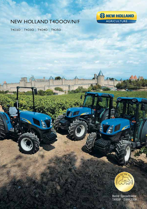 4WD traktori New Holland T 4040 F (101)