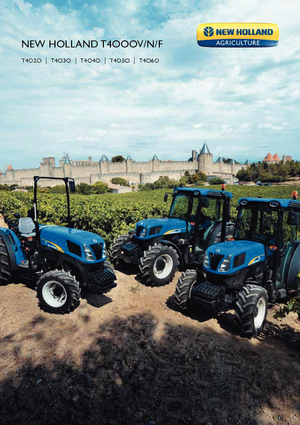 4WD traktori New Holland T 4040 F (101)