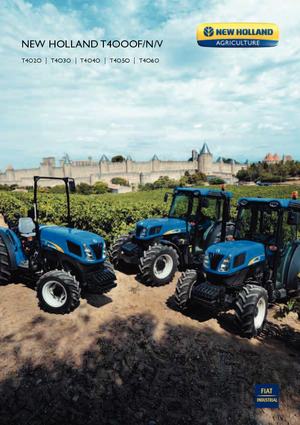 4WD traktori New Holland T 4040 F (101)