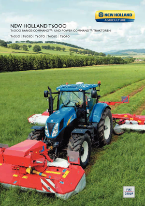 4WD traktori New Holland T 6080 (800)