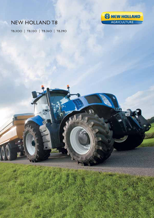 4WD traktori New Holland T 8.300 (100)