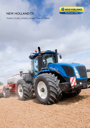 4WD traktori New Holland T 9.450 (100)