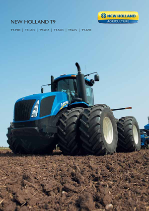 4WD traktori New Holland T 9.450 (300)
