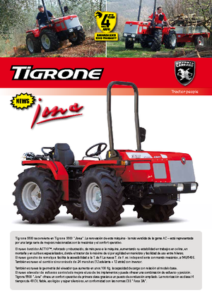 4WD traktori Carraro Tigrone 5500